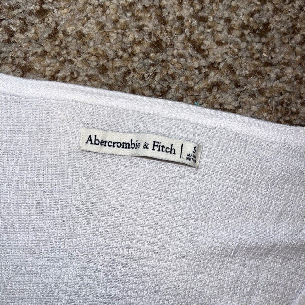 White Abercrombie and Fitch Blouse